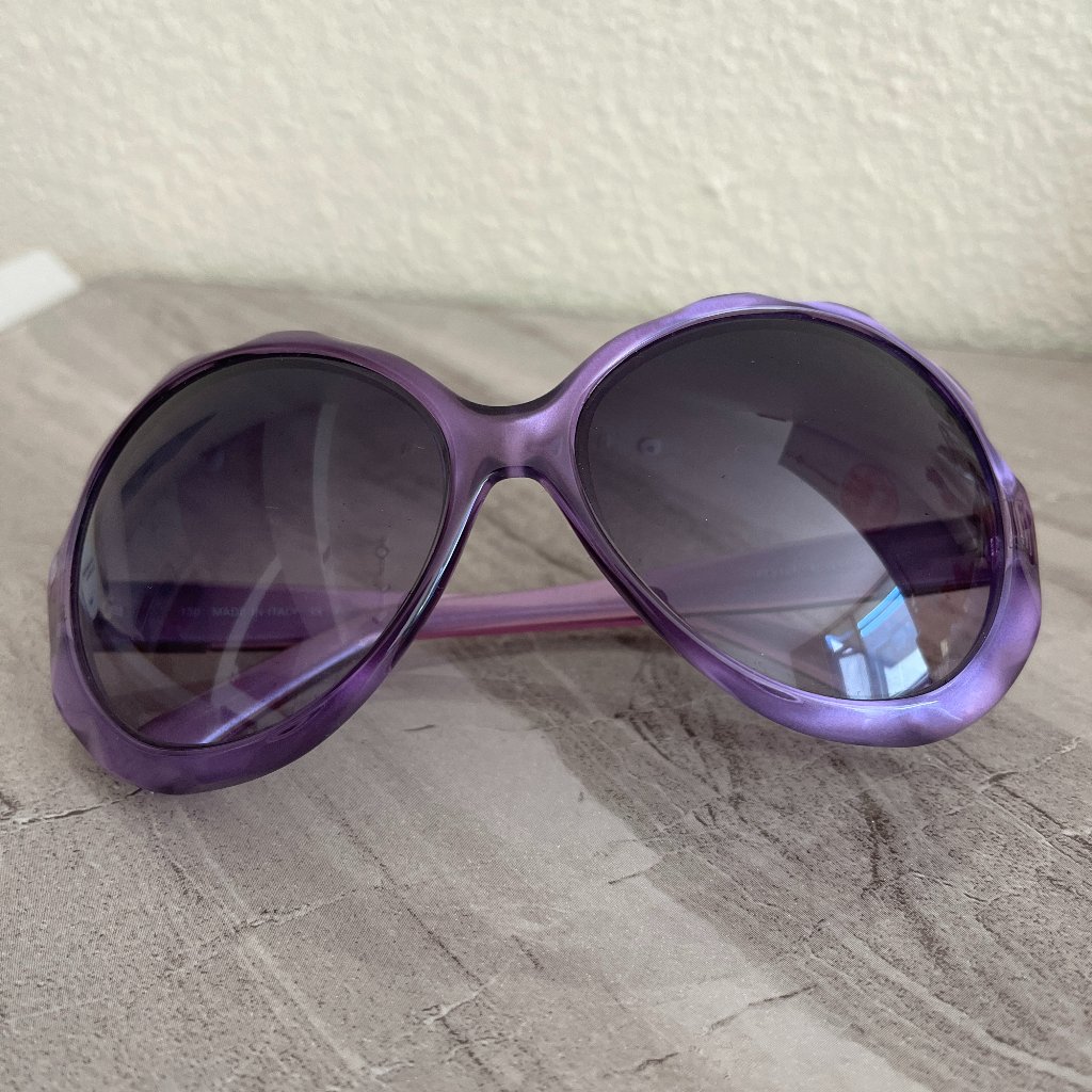 Fendi Fs5141 Pearl Purple Gradient Butterfly / Cat Sunglasses